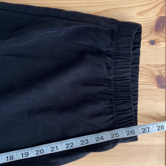 Old Navy High-Waisted Twill Jogger Pants Black Jack 4X - Picture 9 of 10